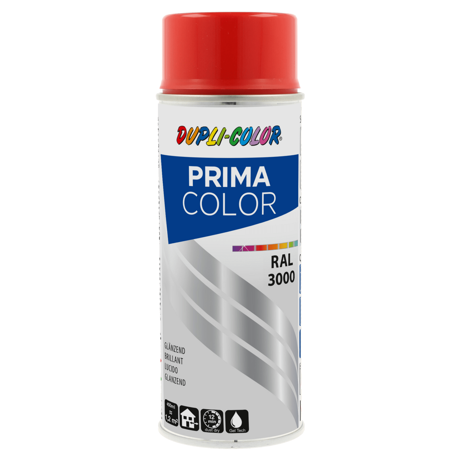 PRIMA - Akrylová farba v spreji na všestranné použitie (RAL 5021 - vodná modrá, 0,4 L)