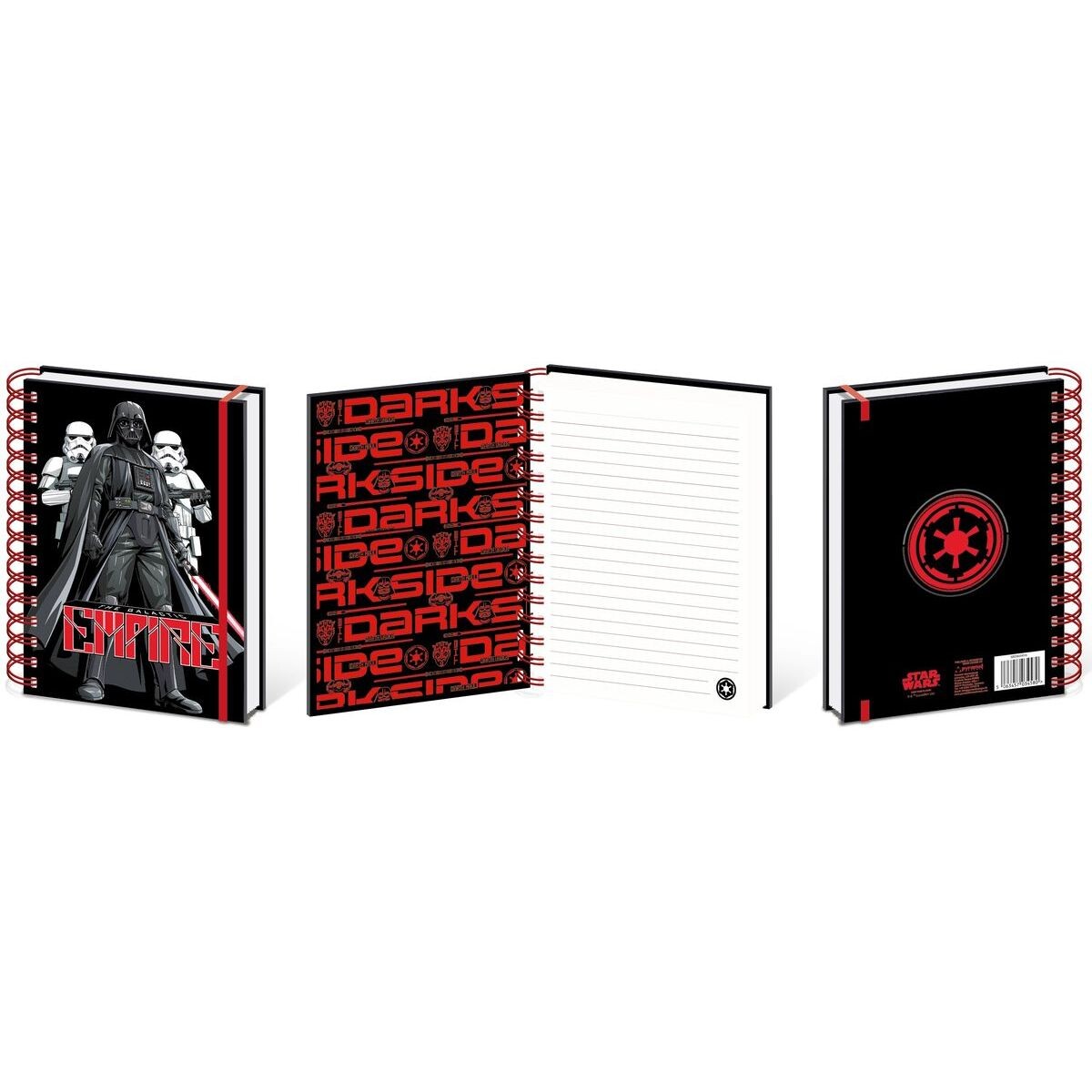 Star Wars krúžkový blok A5 - Dark side DPL10