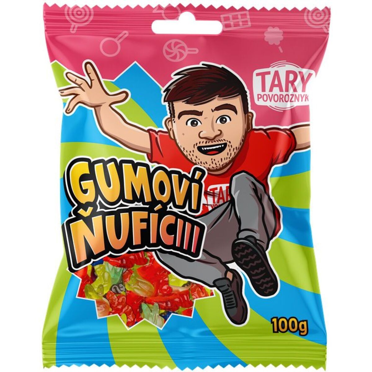 Alltoys Tary Gumení Ňufíci 100g
