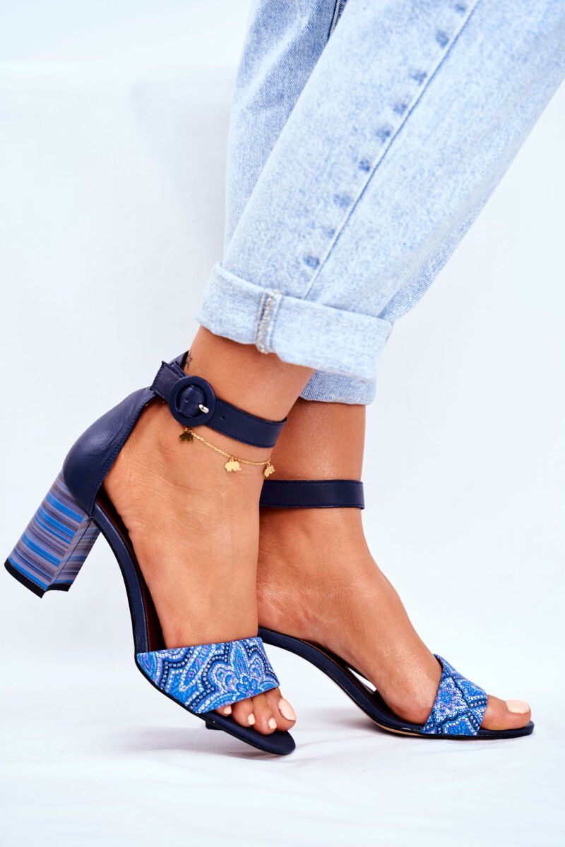 Dámske sandále na podpätku Kesi Maciejka