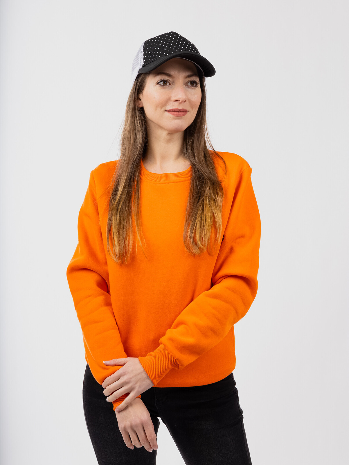 Women's sweatshirt GLANO - orange