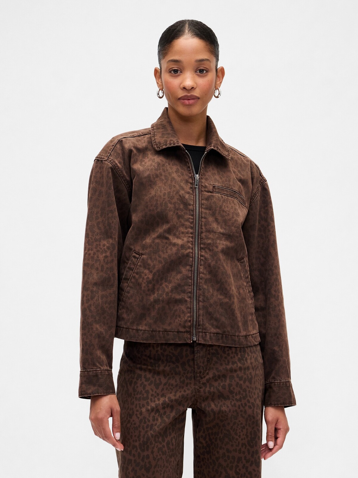 GAP Denim Crop Jacket - Ladies