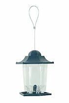 Krmítko venk. PLAST na semena modrá 17,5cm Zolux