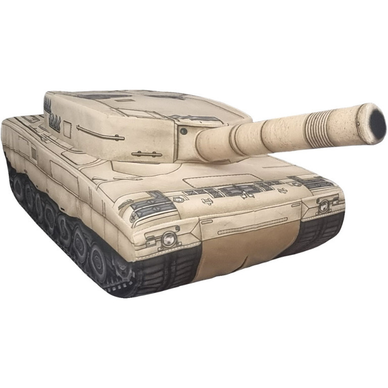 Plyšový tank Leopard – púštny