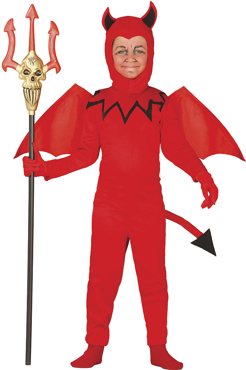 Guirca Detský kostým Diabla Veľkosť - deti: M: 115-123 cm