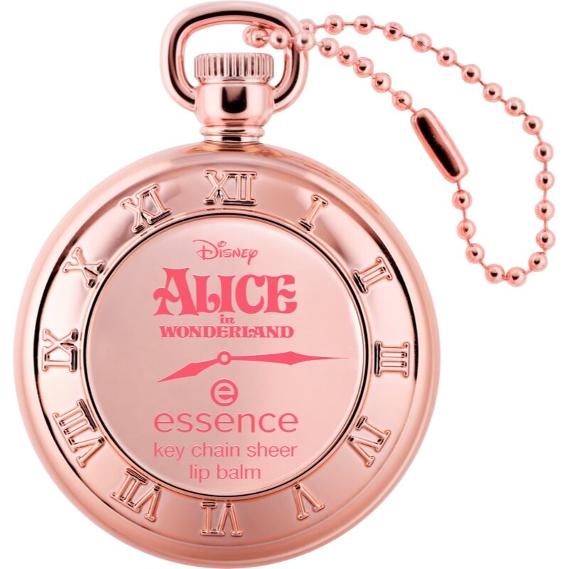 essence Disney Alice in Wonderland hydratačný balzam na pery odtieň 01 Late But Cute 1.35 g