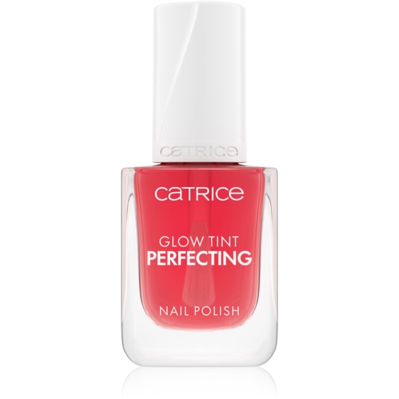 Catrice Glow Tint Perfecting priehľadný lak na nechty odtieň 010 Soft Blush 10.5 ml
