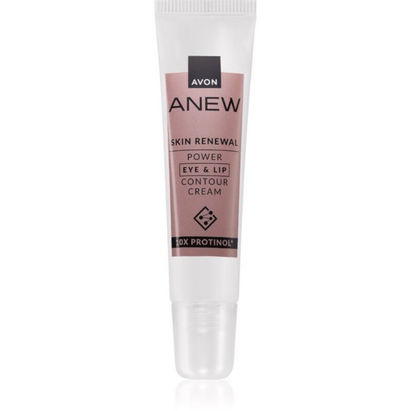 Avon Anew Skin Renewal rozjasňujúci krém na očné okolie a pery 15 ml