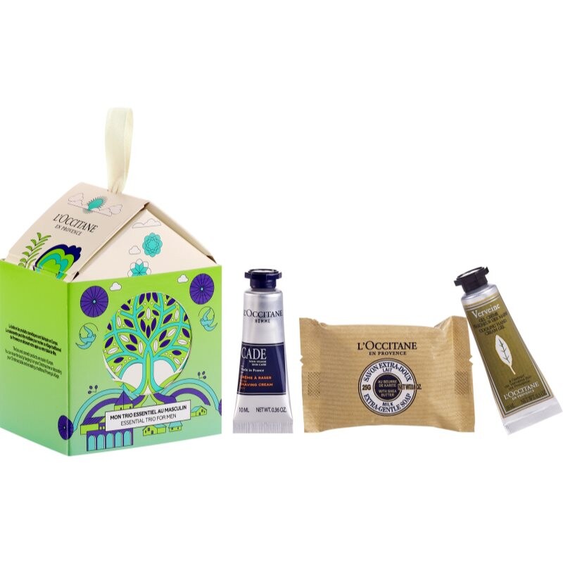 L’Occitane Men Ornament darčeková sada na tvár a telo pre mužov