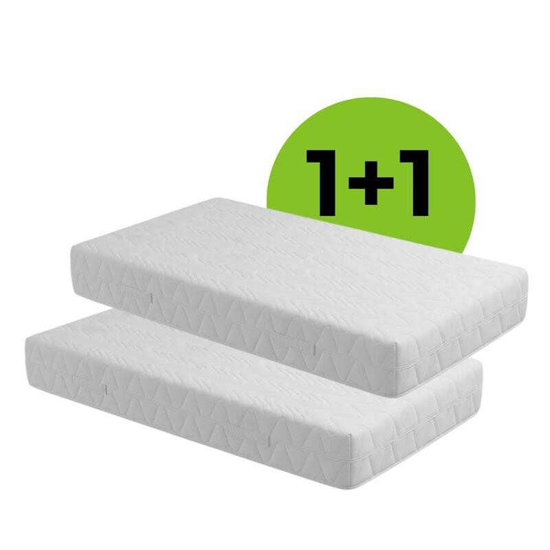 Elvisia Taštičkový matrac DREAM PRO Silver 1+1 | 90 x 200 cm