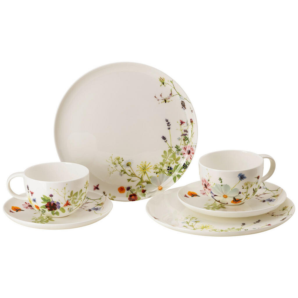 Rosenthal KÁVOVÝ SERVIS, kostný porcelán (bone china)