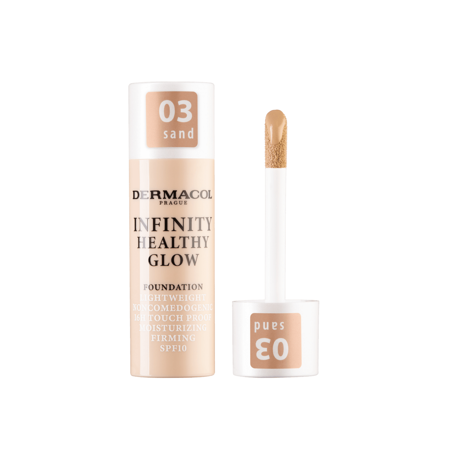 DERMACOL Infinity ľahký rozjasňujúci make-up č.03 SAND 20 g
