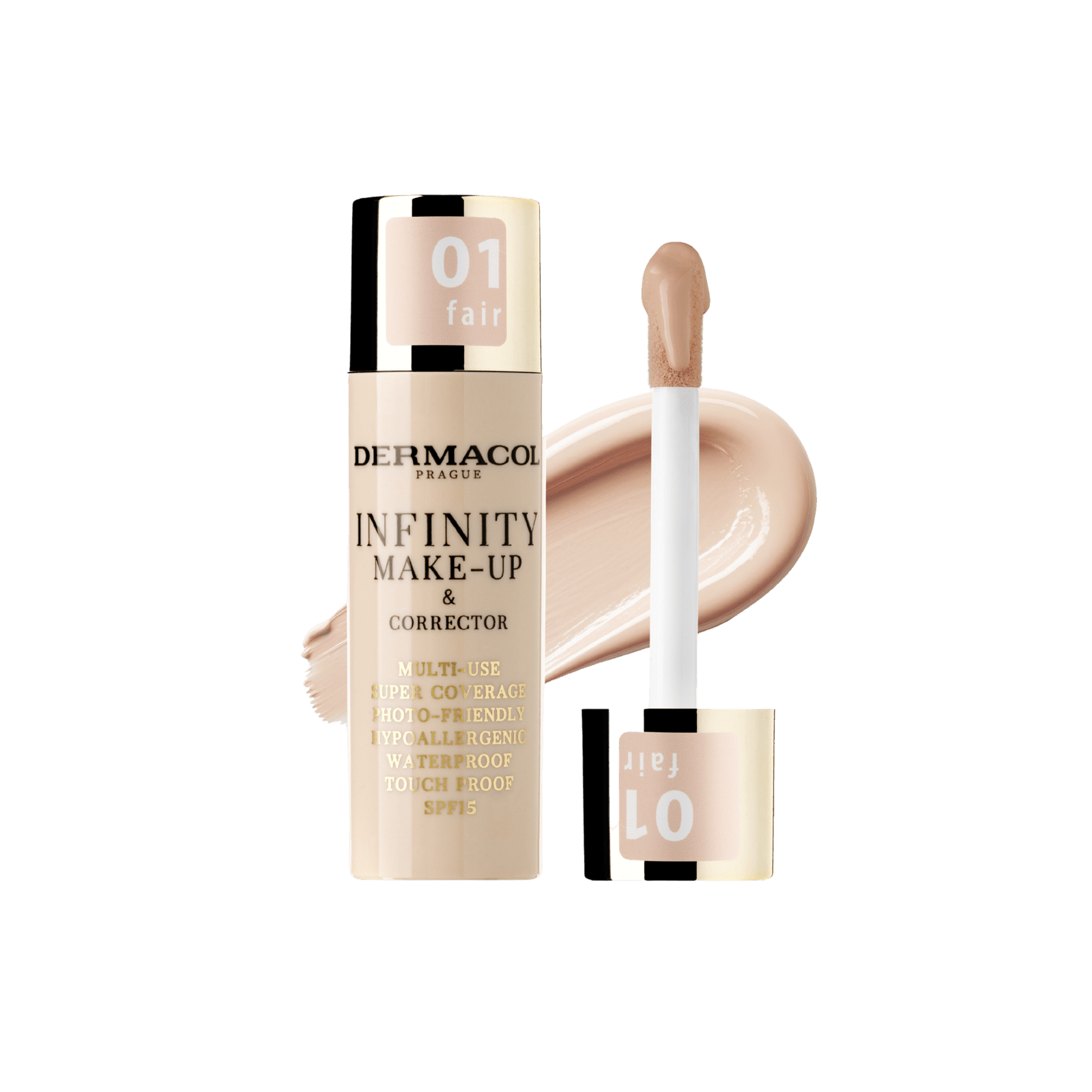 DERMACOL Infinity make-up a korektor 01 Fair 20 g