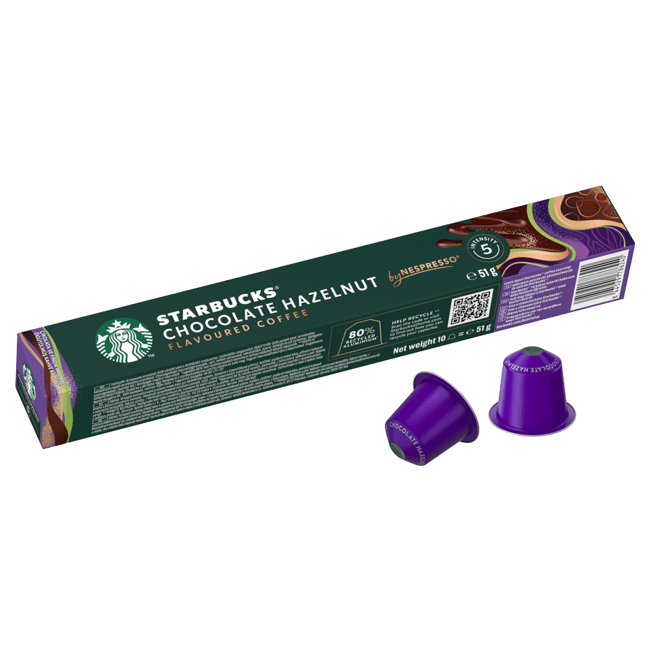 STARBUCKS ® Chocolate hazelnut Blonde roast kávové kapsule 10 ks
