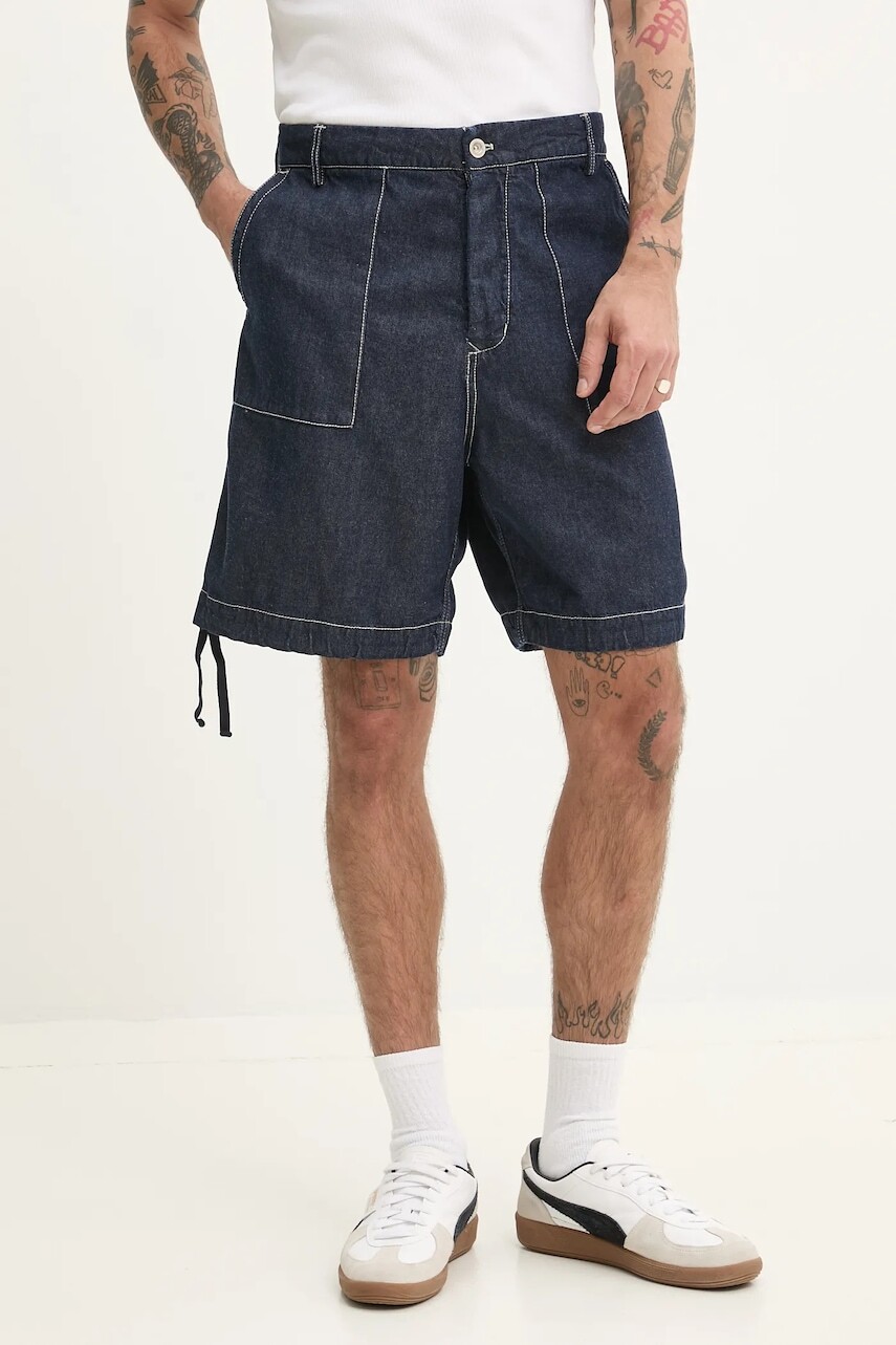 Rifľové krátke nohavice C.P. Company