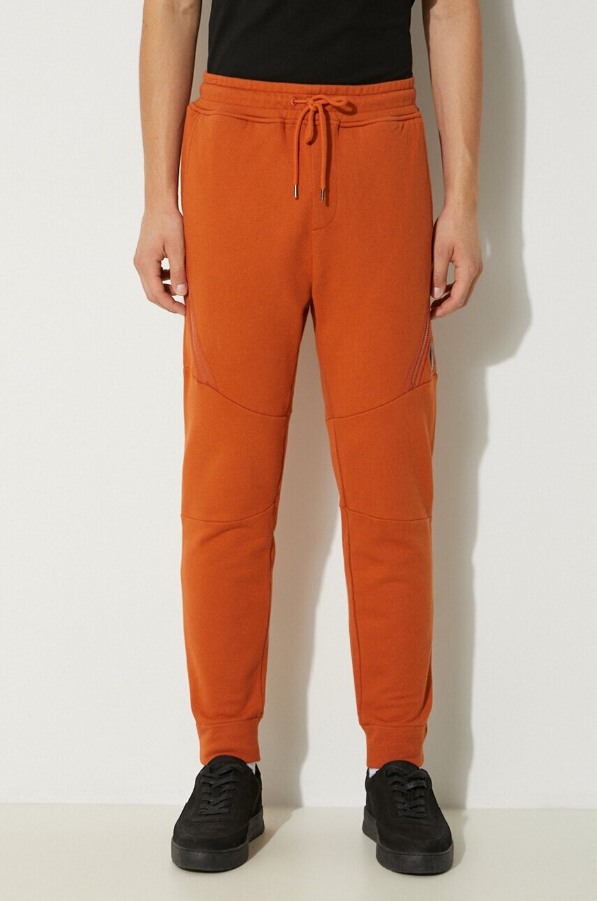 Bavlnené tepláky C.P. Company Diagonal Raised Fleece Lens Sweatpants