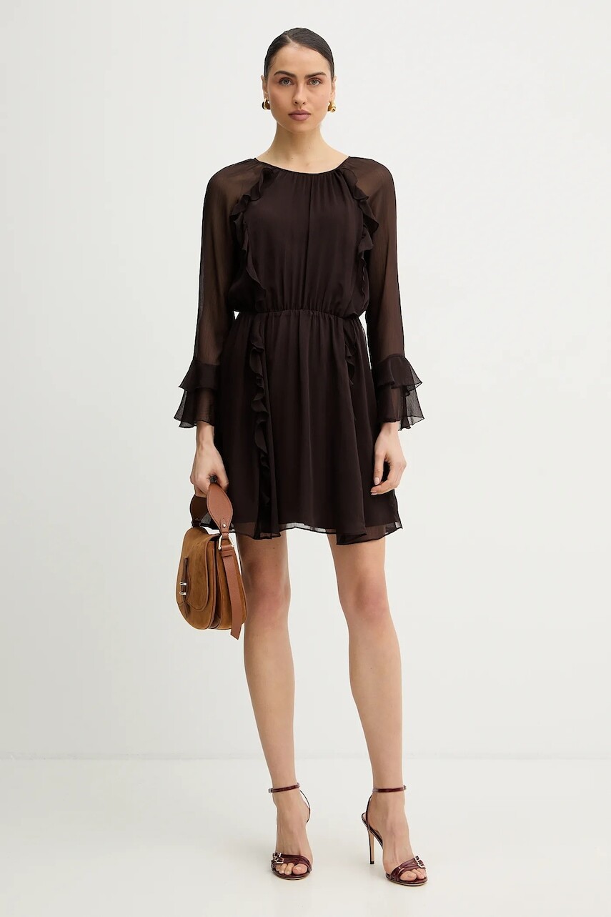 Semišová kabelka Coccinelle MAVERY SUEDE