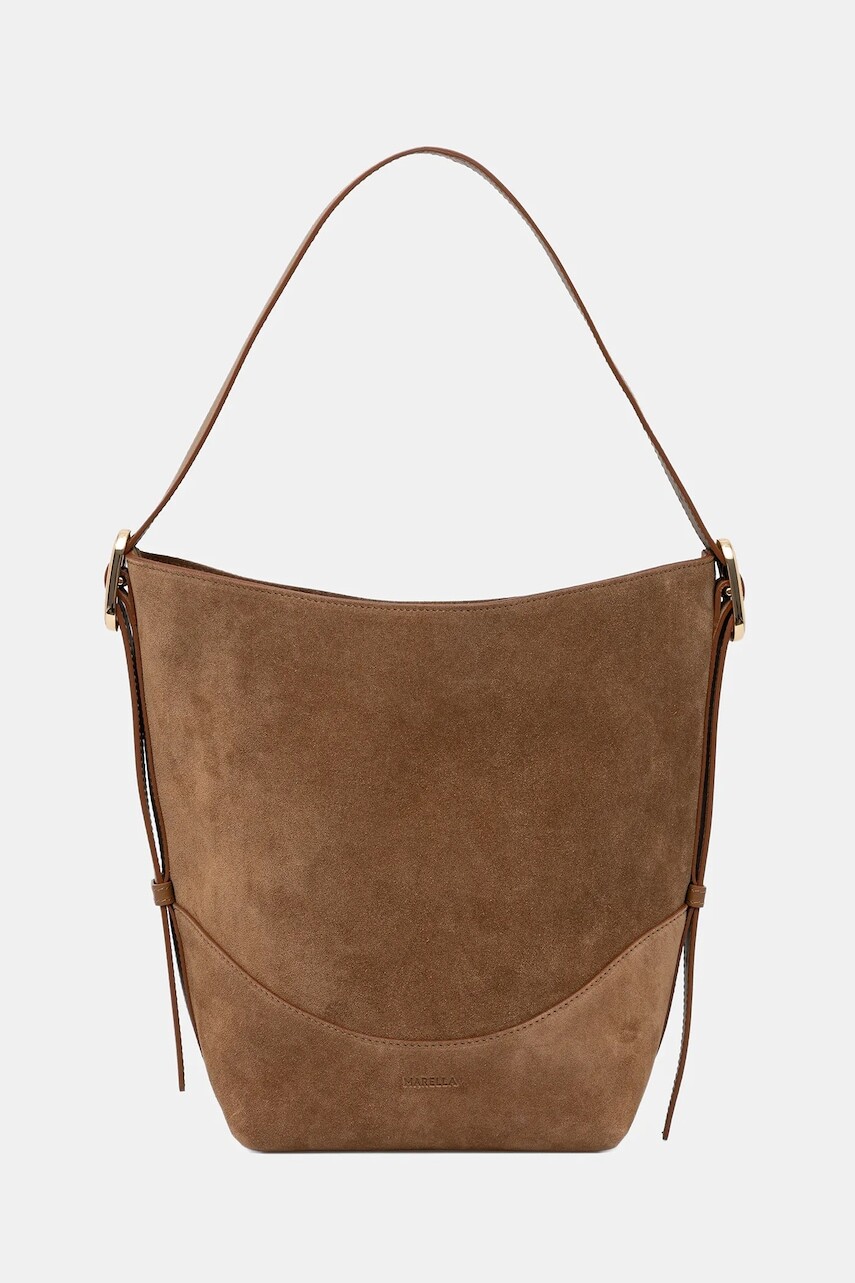 Semišová kabelka Marella MLAZEBRA