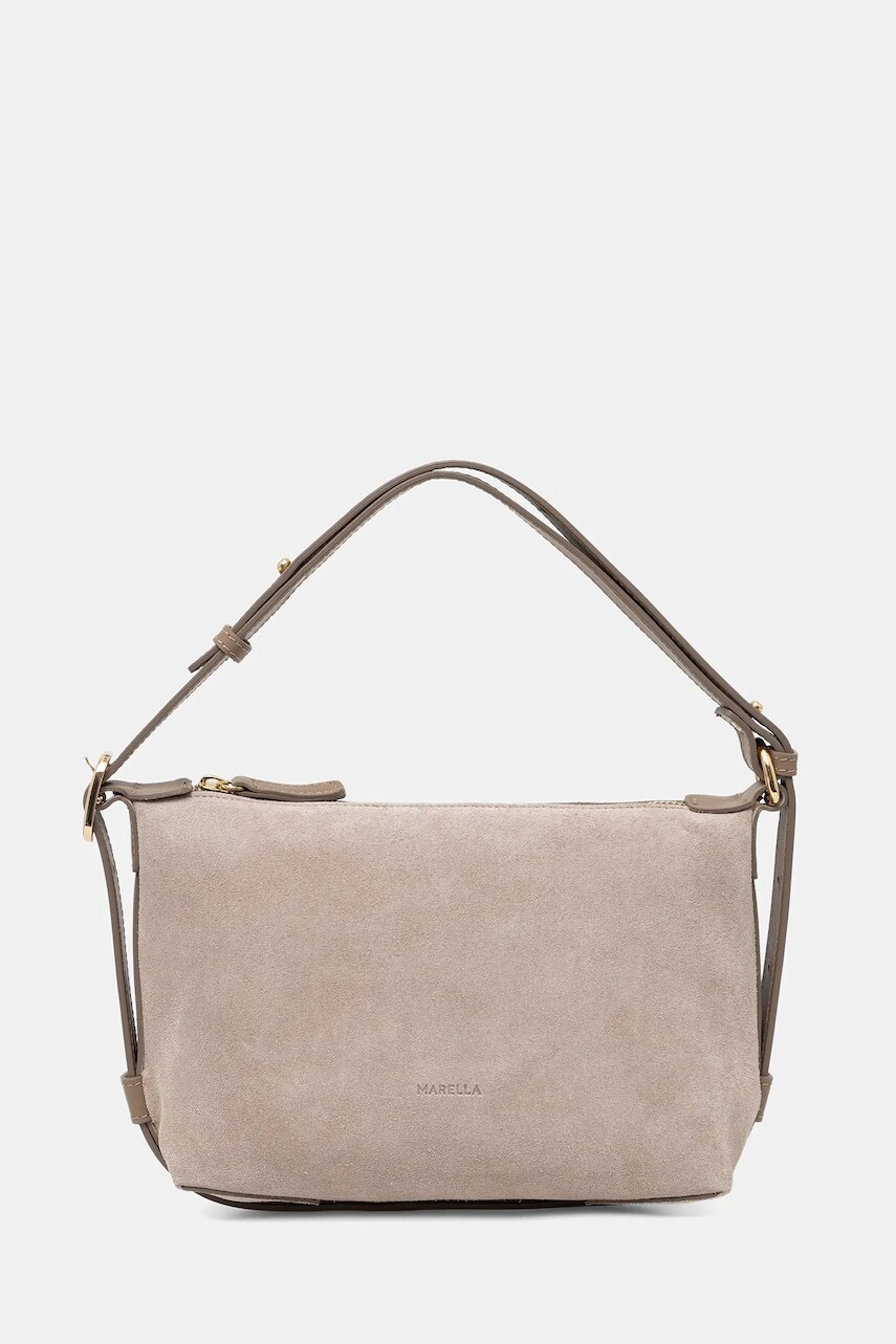 Semišová kabelka Marella MLAPUZZLE
