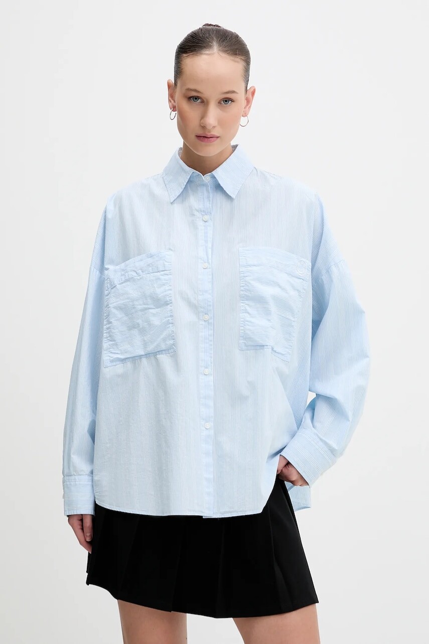 Bavlnená košeľa Hugo Blue Edafnena_B