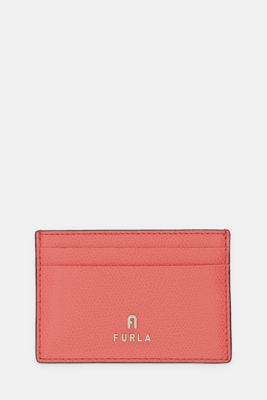 Kožené puzdro na karty Furla