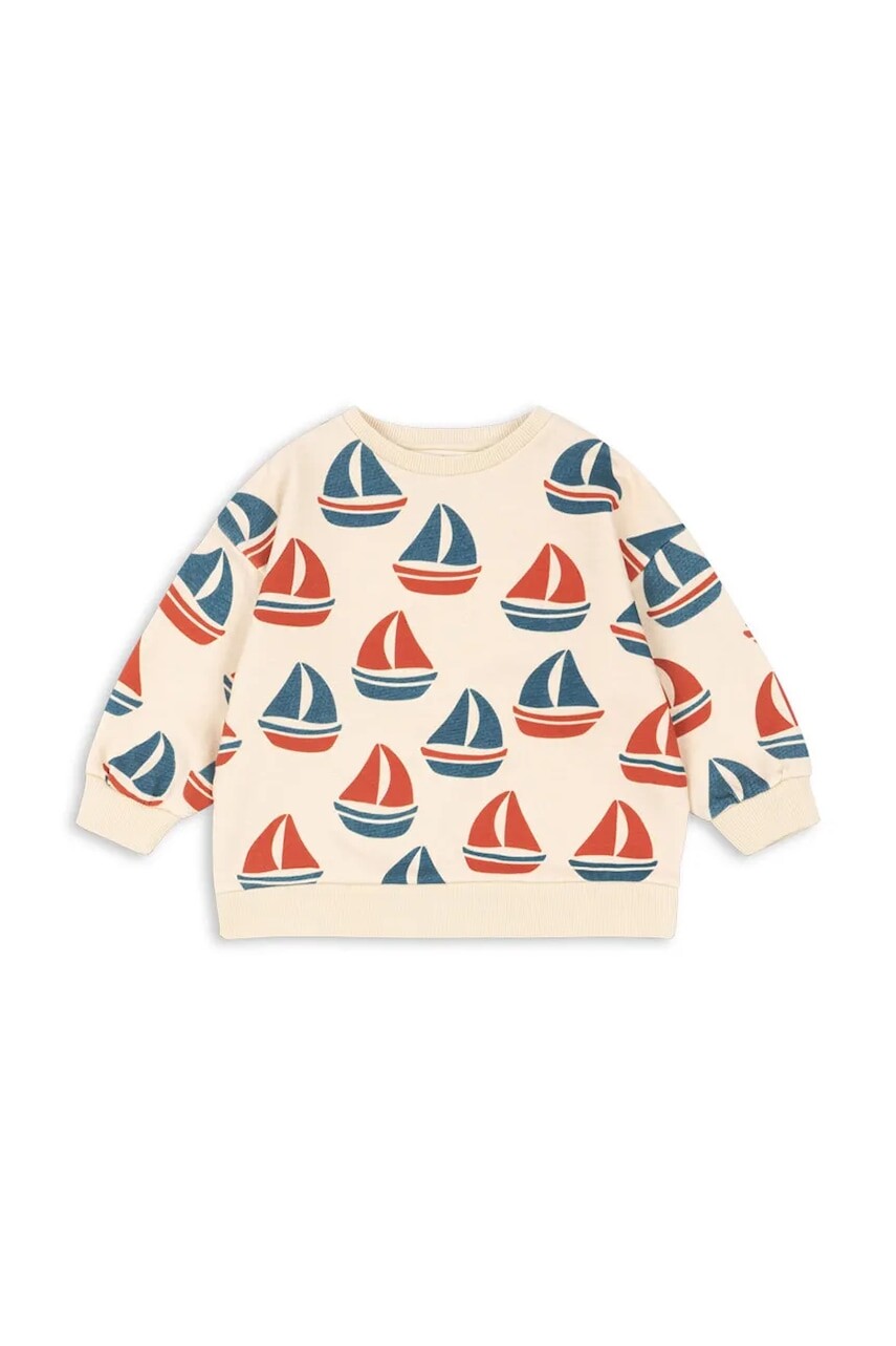 Detská bavlnená mikina Konges Sløjd LOUPY LOU SWEAT SHIRT OCS