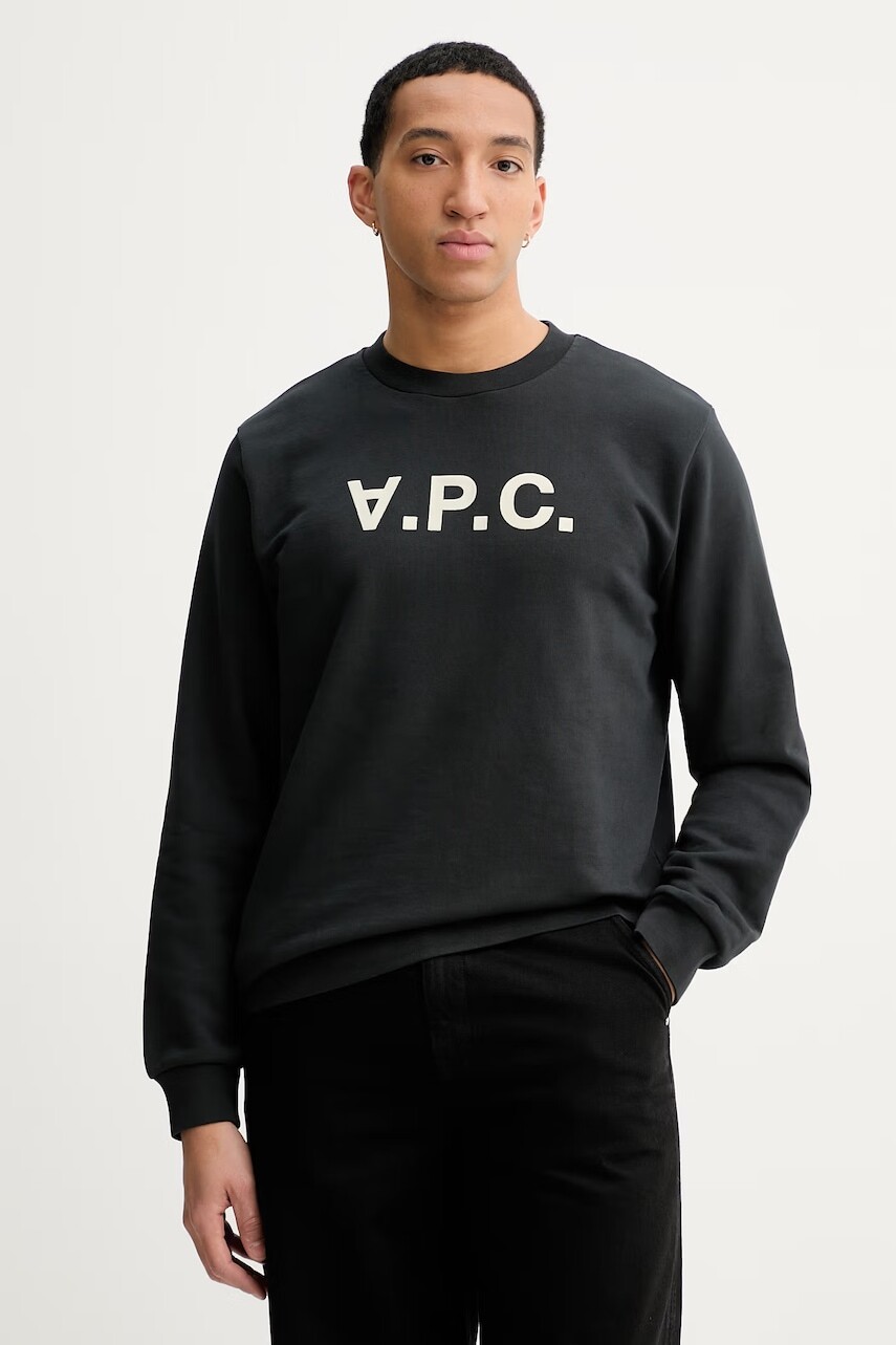 Bavlnená mikina A.P.C. SWEAT STANDARD GRAND VPC