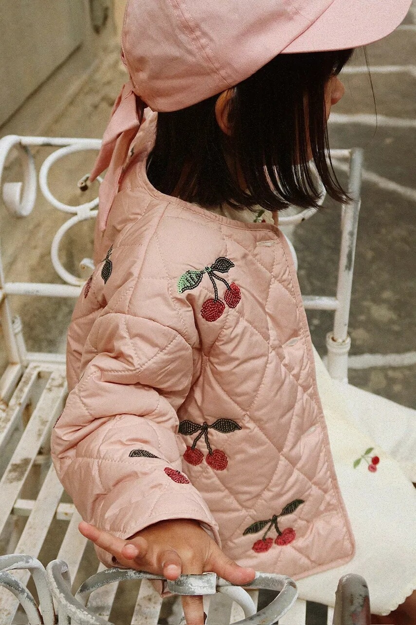 Detská bunda Konges Sløjd FLORA SEQUIN JACKET