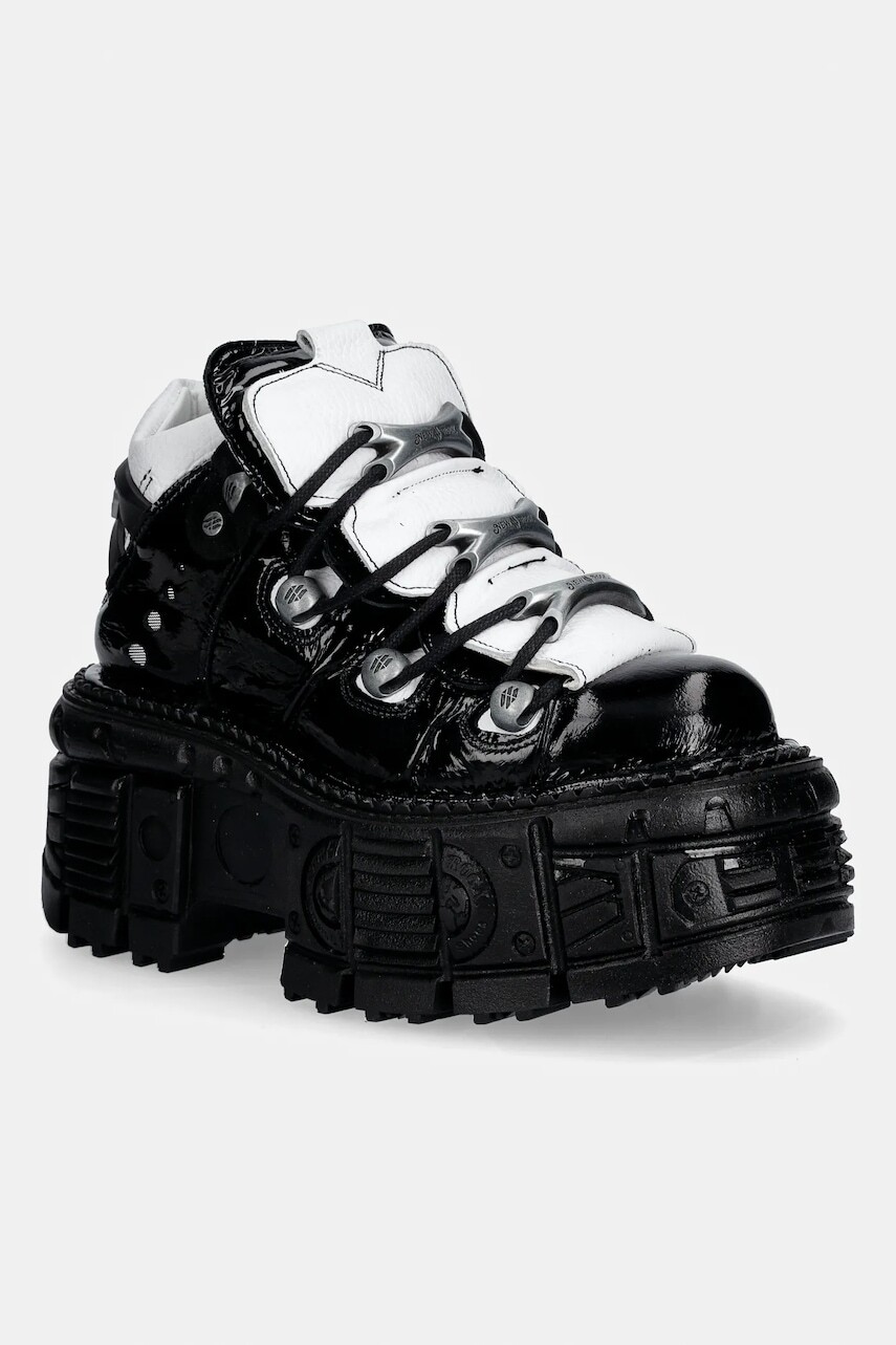 Kožené tenisky New Rock M-106-S119 Ankle Boot Imperfect