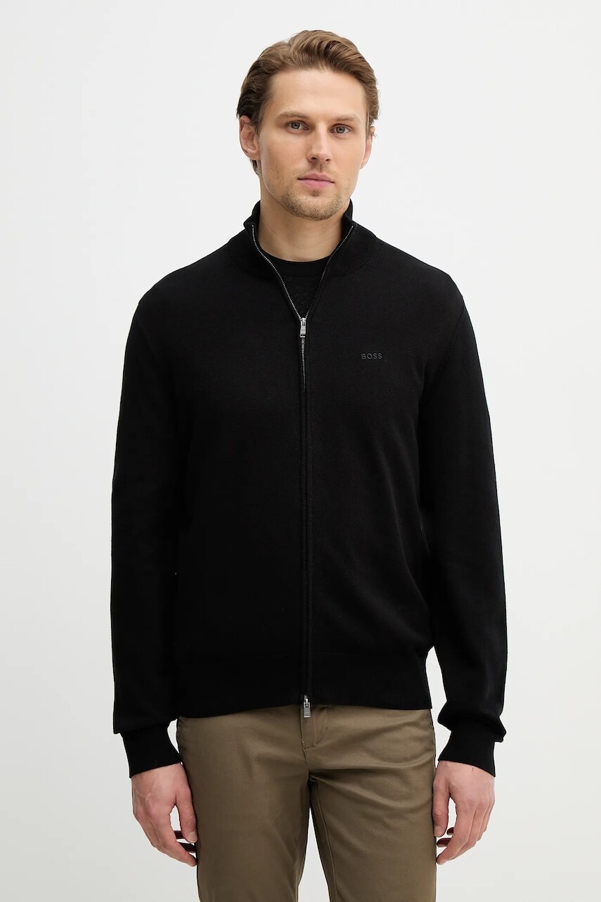 Bavlnený kardigán BOSS Upalano-L