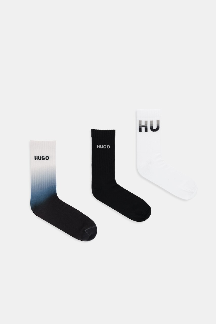 Ponožky HUGO 3P QS RIB RISING CC 3-pak