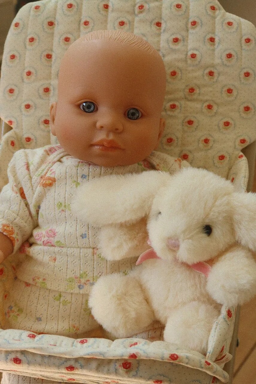 Bábika Konges Sløjd TEDDY BABY DOLL SET