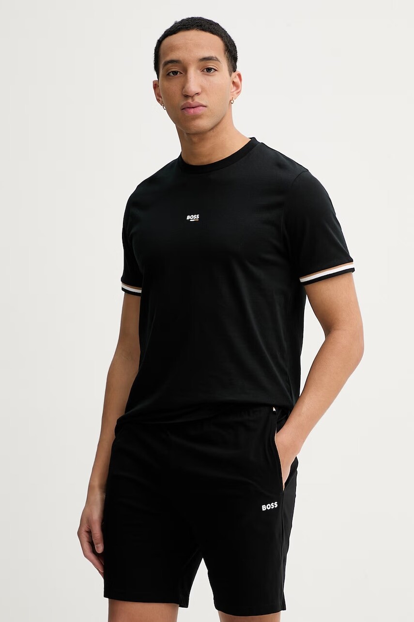 Bavlnené elegantné tričko BOSS Iconic T-Shirt