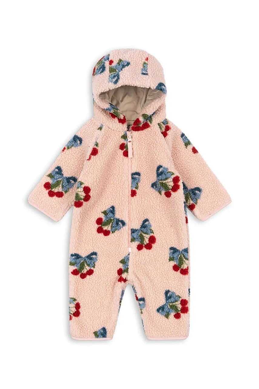 Overal pre bábätká Konges Sløjd JODY TEDDY ONESIE GRS