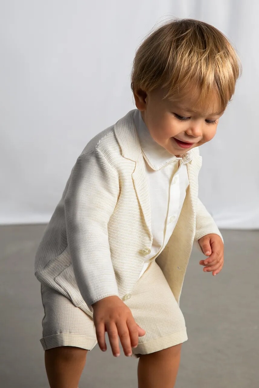 Bavlnená bunda pre bábätká Mayoral