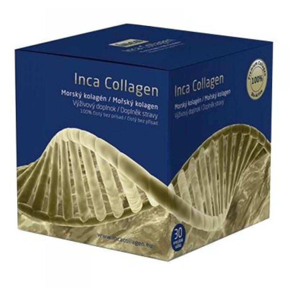 INCA Collagen bioaktívny morský kolagén v prášku 30 vrecúšok, poškodený obal