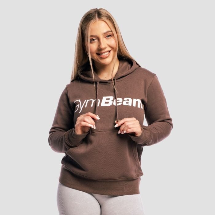 GymBeam Dámska Mikina Athlete Cocoa  XS