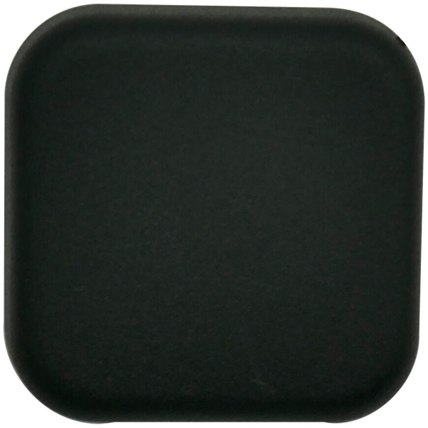 Doraz dverí HRC štvorcový 45x45 mm čierna