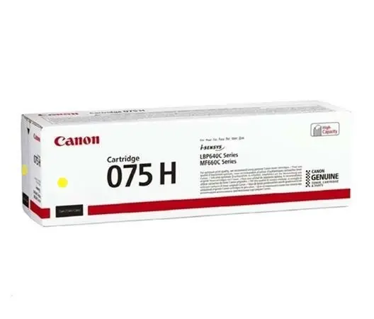 Toner Canon 075H, 6366C002 - originální (Žltý)