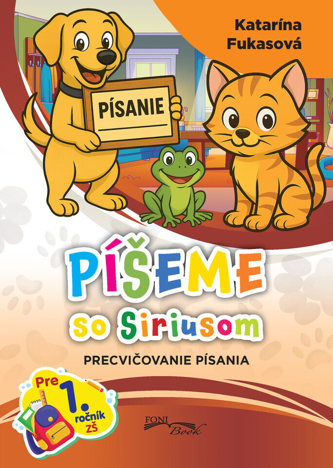 Píšeme so Siriusom precvičovanie písania Foni Book
