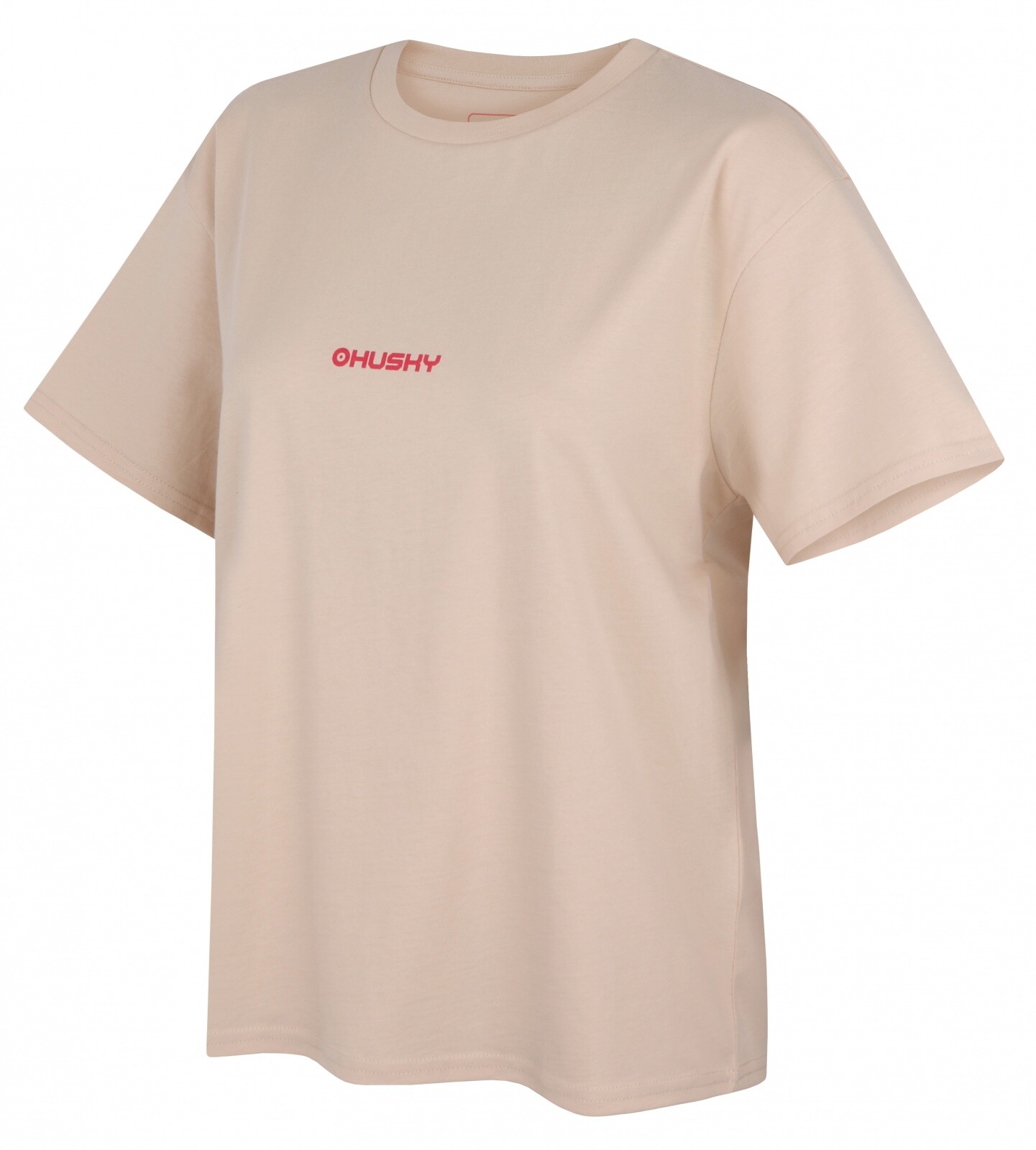 Husky Dámske bavlnené tričko Tee Stamp L beige Veľkosť: XL
