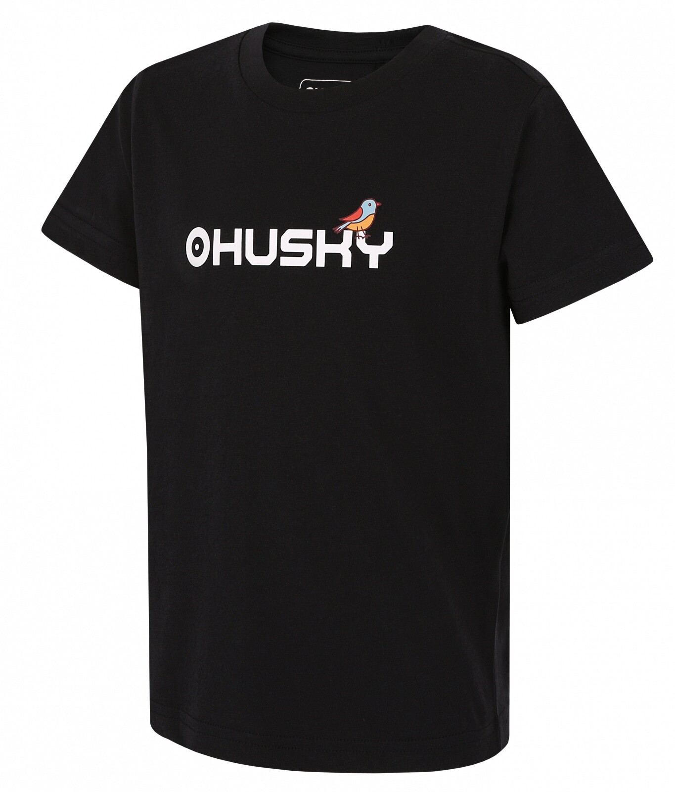Husky Detské bavlnené tričko Tee Birdie K black Veľkosť: 128