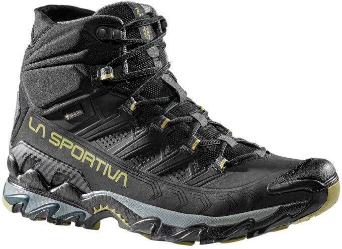 La Sportiva Ultra Raptor II Mid Leather Wide GTX Black/Cedar Veľkosť: 40