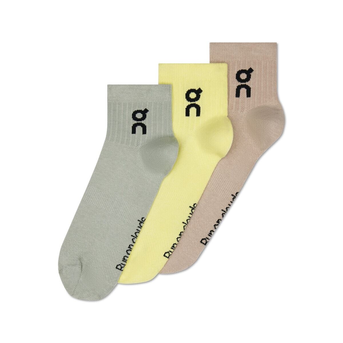 Ponožky On Logo Sock Mid 3-pack