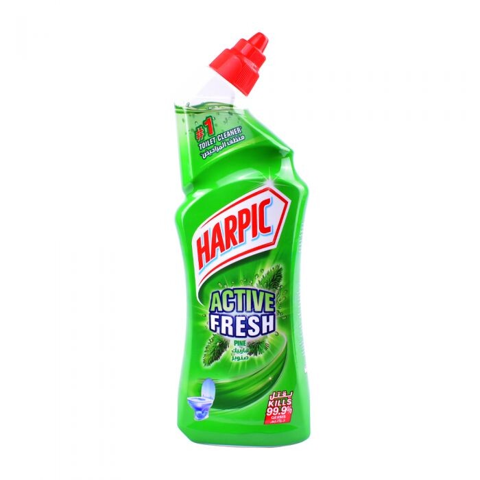 Harpic  Active Pine  WC gél na toaletu 750ml