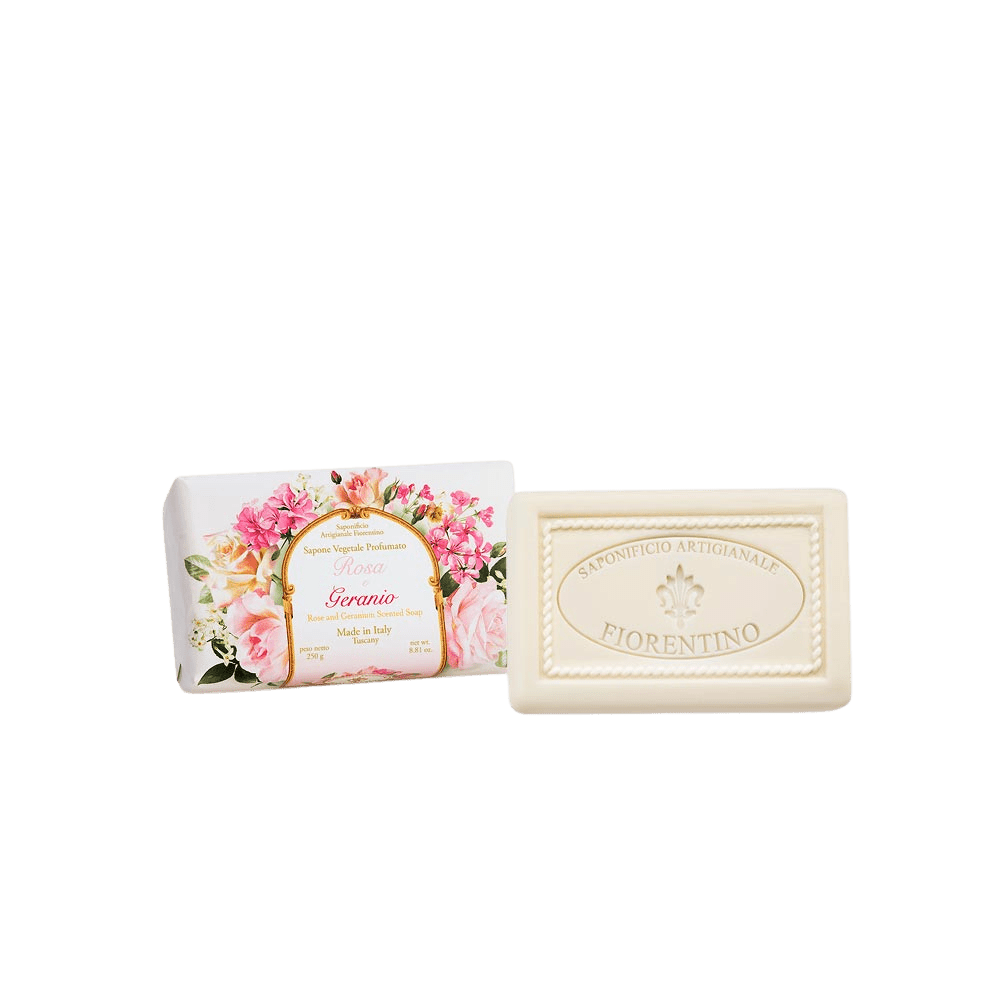 SAF FIORENTINO mydlo Ruža a pelargónia 250 g