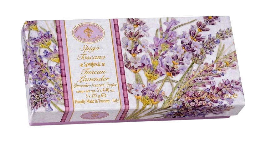 SAF FIORENTINO mydlo Levanduľa 3 x 125 g