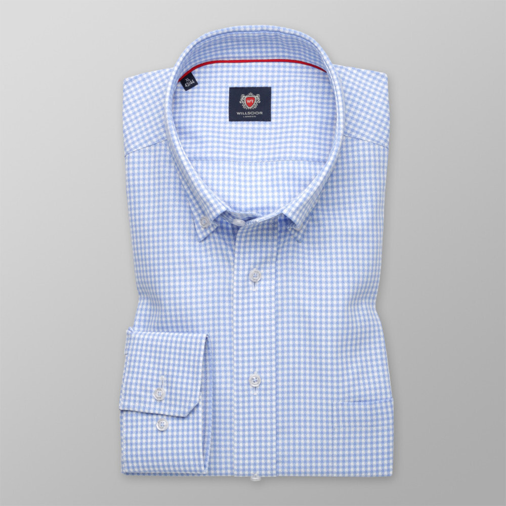 Košeľa London bledo modrá (výška 176 - 182) 10113