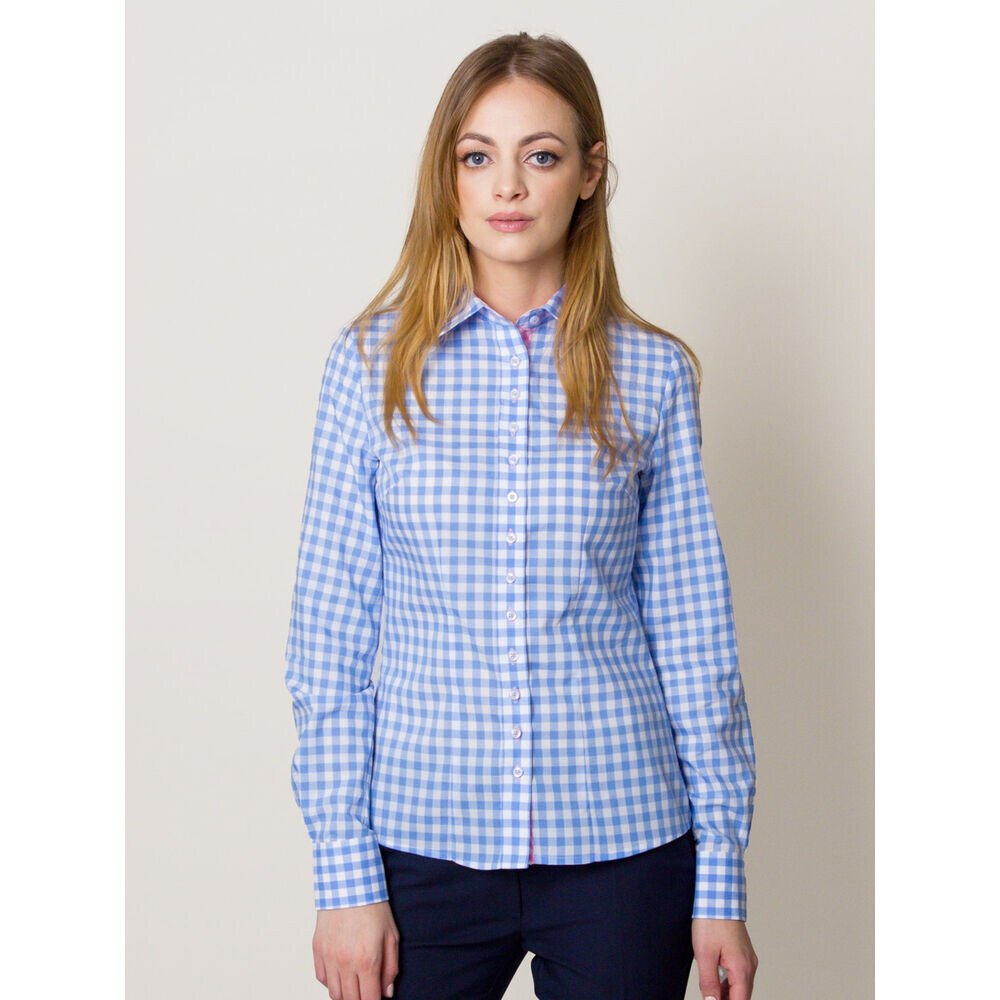 Dámska Košeľa s dlhým rukávom Willsoor Vzor 12698