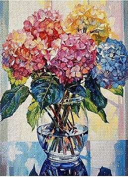 Maaleo 26770 Diamantové malování 40 × 30 cm, Kytice